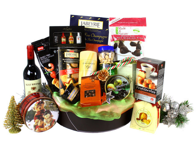 Christmas Gift Hamper - Christmas Permium Pastry Gift Hamper L - L19202 Photo