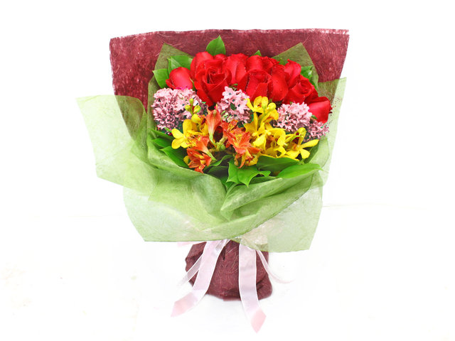 Florist Flower Bouquet - Gift / Birthday Flower Bouquet X - L38337 Photo