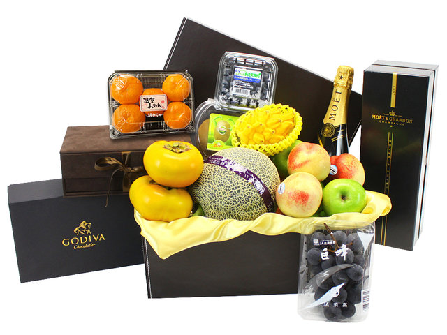 Fruit Basket - Delux Fruit Hamper 2 - L17613 Photo