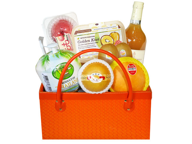 Fruit Basket - MAFSeasonal Fresh Fruit Gift Hamper VF14 - VE0627A7 Photo