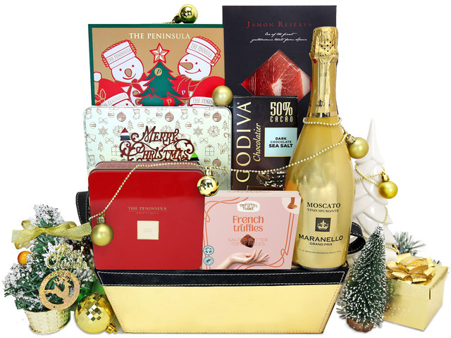 Wine n Food Hamper - Christmas Permium Gift Hamper X11 - X1102A1 Photo