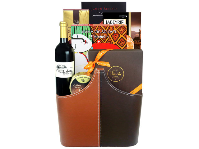 Wine n Food Hamper - Permium Business Spanish Ham And Wine Gift Hamper FH21 - L143684 Photo