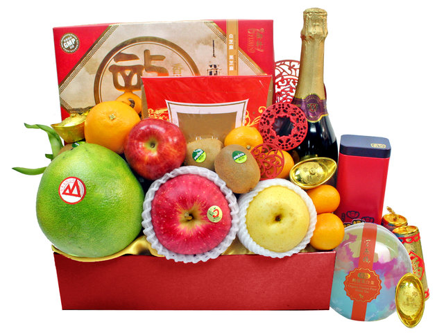 新年果籃Hamper - 農曆新年禮物籃  N19 - L3101418 Photo