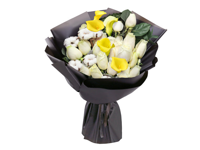 Florist Flower Bouquet - Italy style Calla Lily florist bouquet gift RD20 - L76604446 Photo